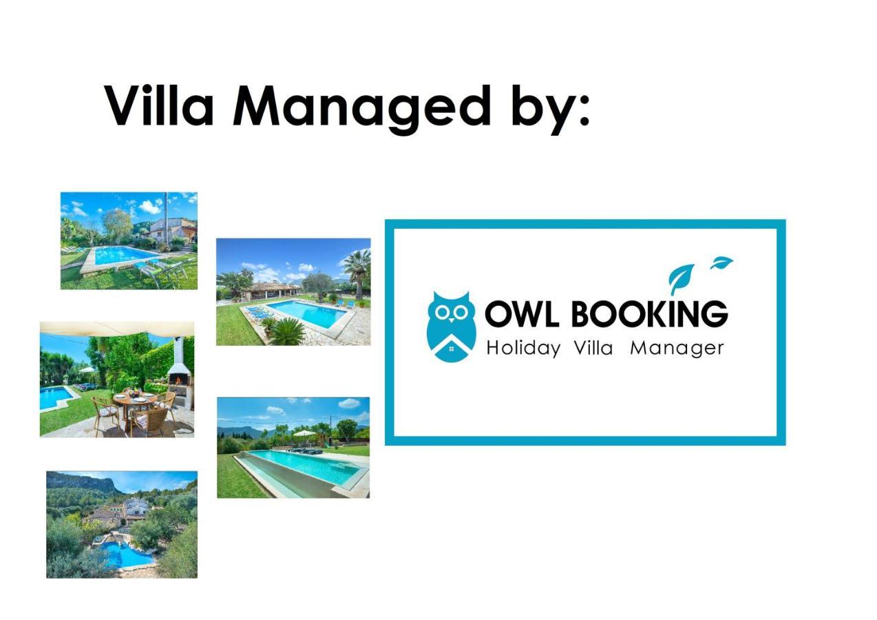 Owl Booking Villa Siquier - Luxury Retreat With Mountain Views Pollenca Exterior photo