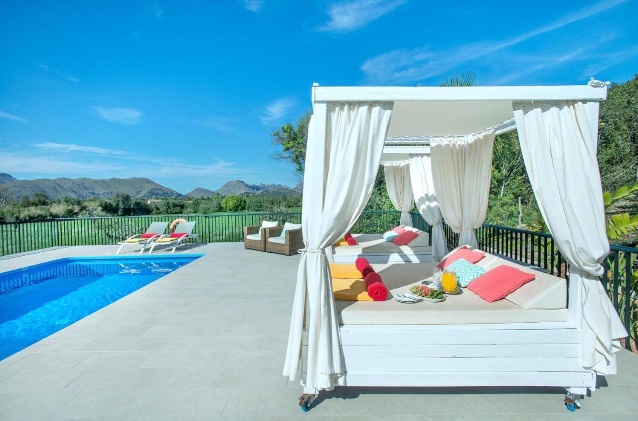 Owl Booking Villa Siquier - Luxury Retreat With Mountain Views Pollenca Exterior photo